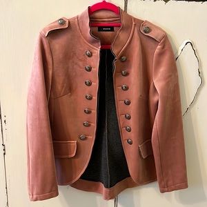 Blush Pink Military Jacket